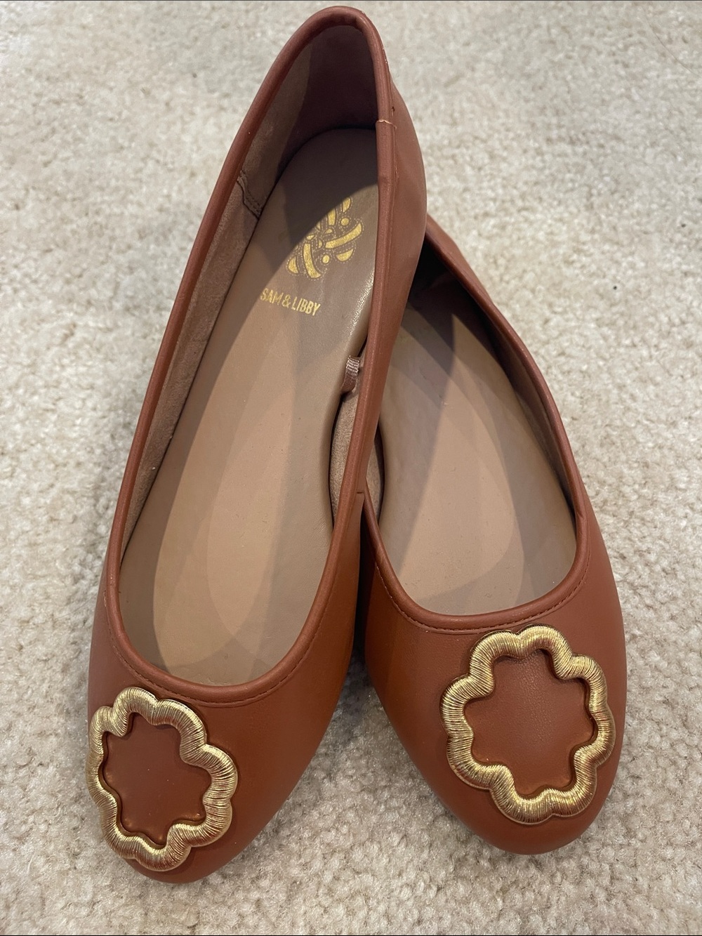 Sam & Libby Coco Luxe ballet flats Size 8.5